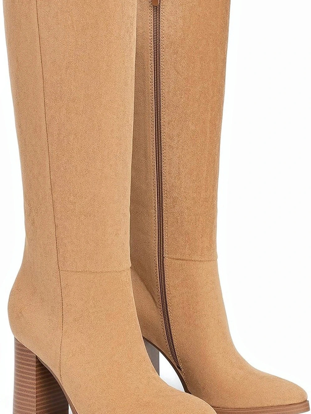 🤎 DREAM PAIRS Camel Knee-High Boots | Size 8.5